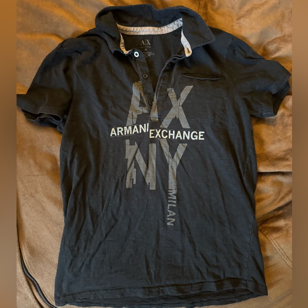 Armani Exchange Men's Polo Style Shirt